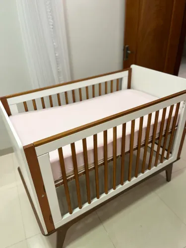 Berço Bebê com Colchão