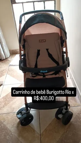 Carrinho de bebê Burigotto Rio x