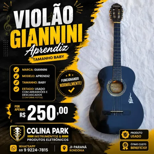 Violão Giannini Aprendiz Nylon