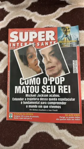 Revista super michael jackson anos de 2004