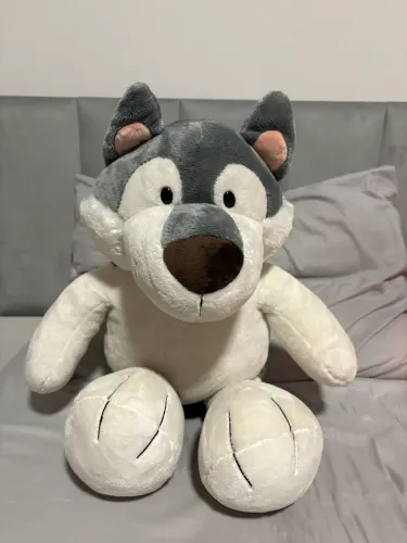 Pelúcia de Cachorro Husky Gigante - Manuque