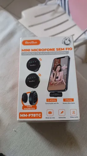 Microfone de Lapela Tipo C