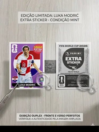 Figurinha Extra do Luka Modric Bordô 2026