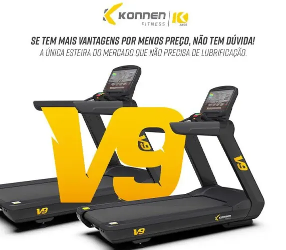 Lote de 3 esteiras Konnen V9