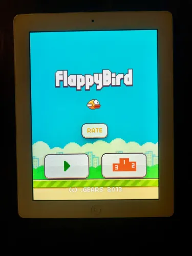 iPad 2 Bateria 100% com Flappy Bird e outros Jogos