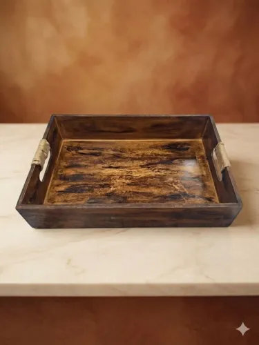Bandeja MDF Estilo Rústico