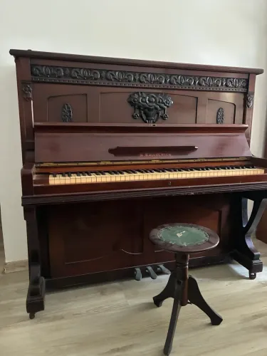 Piano Alemão A. Kallberger Berlin - Original | Excelente Estado | Com Banqueta