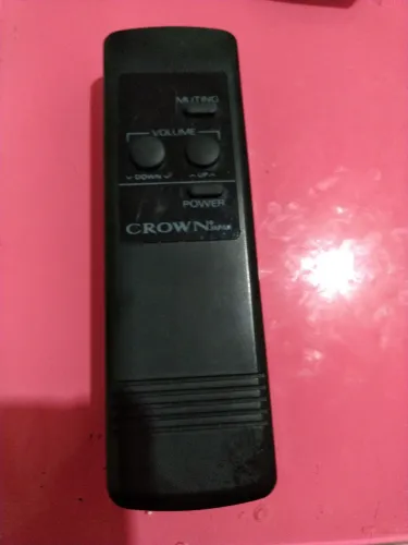 Controle Remoto Som 3 X 1 Crow Japan (Raridade)