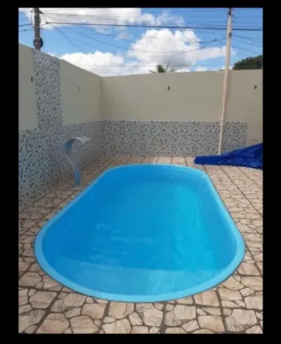 Piscina de fibra PROMOÇÃO 6 metros 