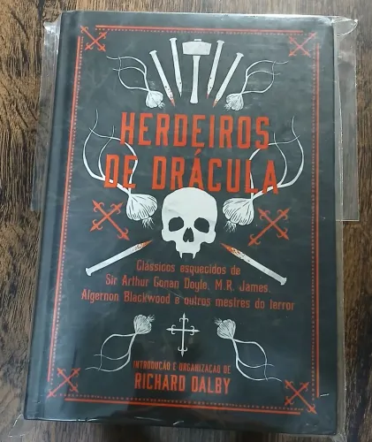 Livro Herdeiros de Drácula (Harper Collins, seminovo)
