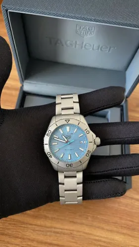 TAG Heuer Aquaracer Professional Titanium 40mm Automático Safira Full Set Azul
