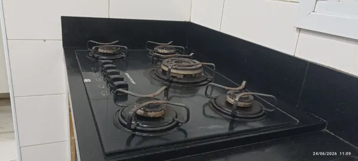 Cooktop quadrichama Brastemp ative 5 bocas