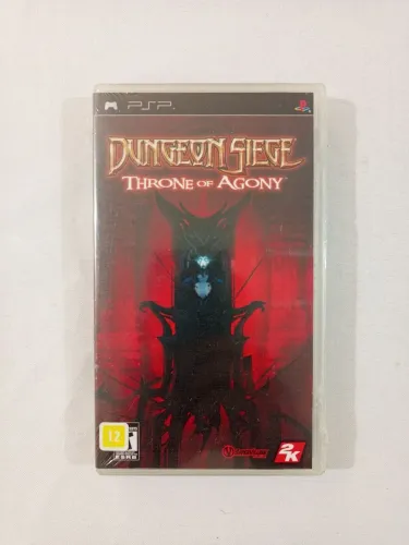 Jogo LACRADO Dungeon Siege Throne Of Agony PSP Original Mídia Física