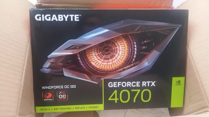 Placa de Vídeo RTX 4070 12GB