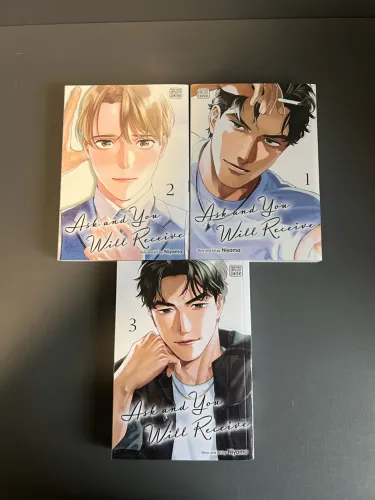 Ask and you Will receive mangá vol 1 a 3 em inglês