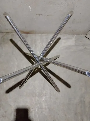 Base de mesa em aço inox 304 garantia em relação a ferrugem pro resto da vida...(Fábrica)