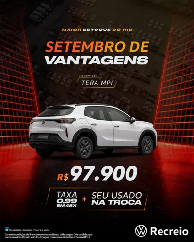 Volkswagen Tera 1.0 MPI Flex 12V 5P Mec. 2026
