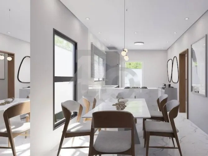 Terras Alphaville 1: Casa Ampla com 133m² e Garagem para 4 Carros.