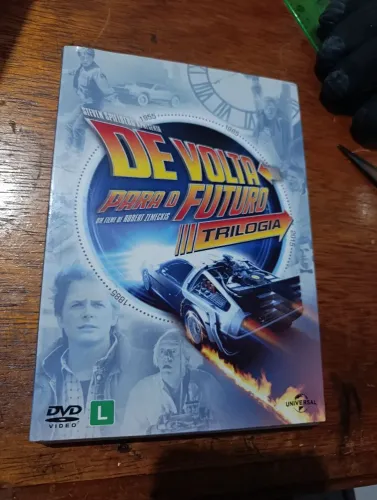 Dvd original trilogia de volta para o futuro 