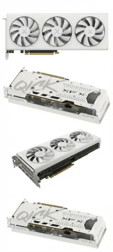 Placa de Vídeo XFX Speedster QICK 308 Radeon RX 7600 8GB GDDR6 - Branca (Impecável)