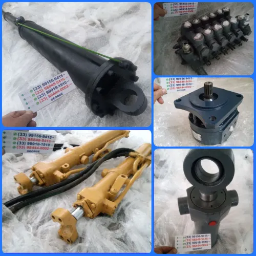 CILINDRO HIDRÁULICO COMANDO HIDRÁULICO REDUTOR GARRA FLORESTAL ROTATOR BOMBA HIDRÁULICA