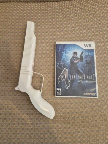 Resident Evil 4 + pistola integris wii