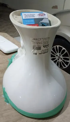 Vaso Sanitário Celite + Anel de Vedação NOVOS