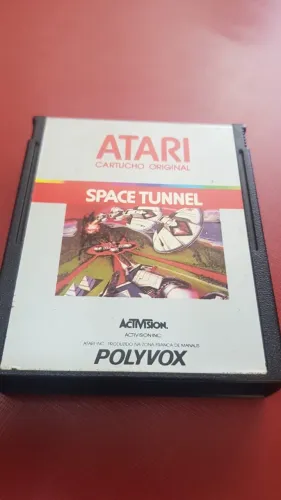 SPACE TUNNEL JOGO ATARI 2600 TESTADO FUNCIONANDO 100%