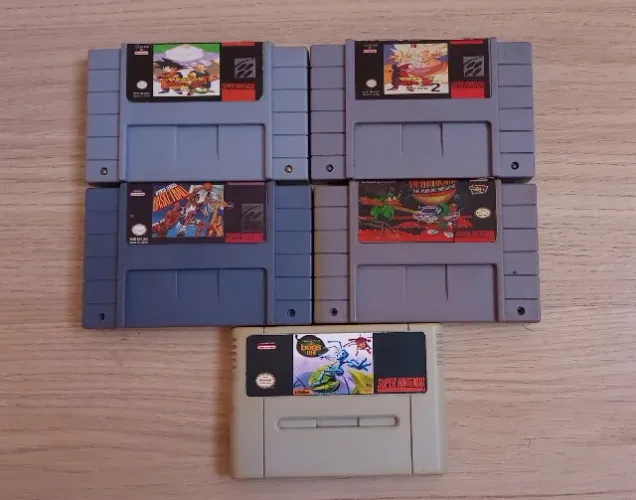 Jogos paralelos de Super Nintendo
