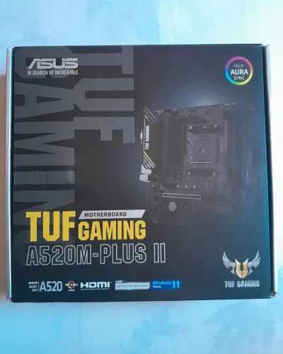 Vendo placa mae a520m plus ii, nova