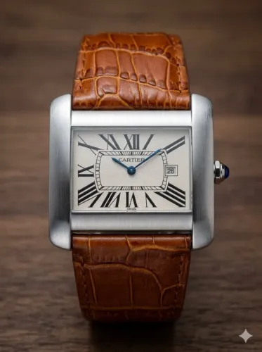 Cartier Tank Divan (Modelo Large) automatico sem uso