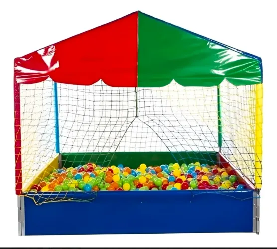 Piscina de bolinha 1,5m X 1,5m
