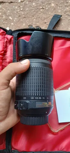 Lente nikon 55 200 vr dx