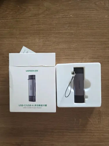 Adaptador Cartão de memória Tipo C e USB
