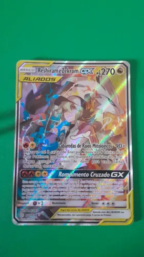 Card Aliados: Reshiram e Zeckrom GX