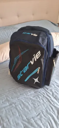 Mochila/Raqueteira StarVie Blue Line - Padel / Beach Tennis - Seminova