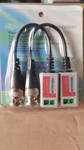 KIT 5 CARTELA COM 2 PARES CONECTOR BNC COM BALUM