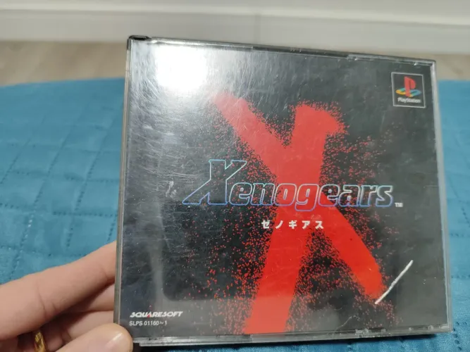 Jogo Xenogears PS1 japonês