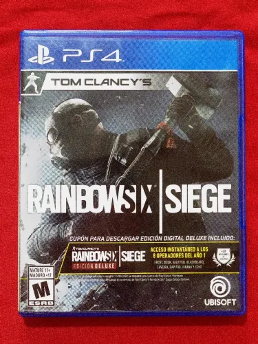 Tom clancy rainbow six siege ps4 midia fisica