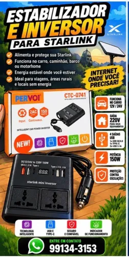Vendo inversor para Starlink mini