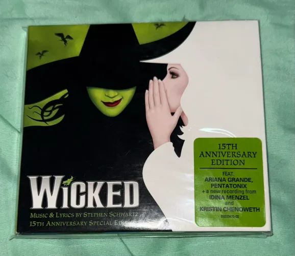 Cd Duplo Wicked Original Broadway- faixa com Ariana Grande - Original