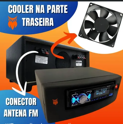 APARELHO DE SOM ROADSTAR