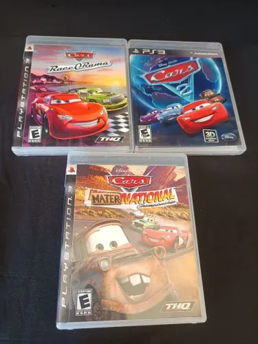 Combo Jogos Cars PlayStation 3
