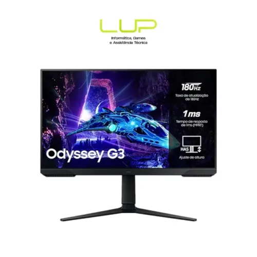 (LOJA FÍSICA) Monitor Gamer Odyssey G3 27 pol / 180hz FHD