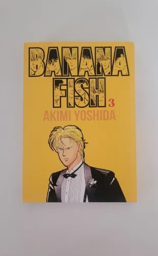 Mangá Banana Fish Vol.3 - Usado em bom estado