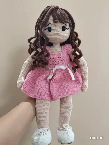 Boneca amigurumi Maria liz