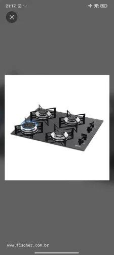 Cooktop 4 bocas Fischer