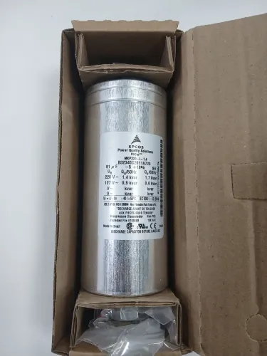 Capacitor para correção do fator de potência
