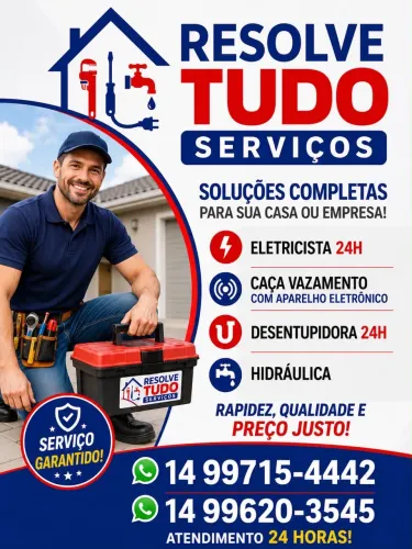 Resolve Tudo 24Hrs Bauru