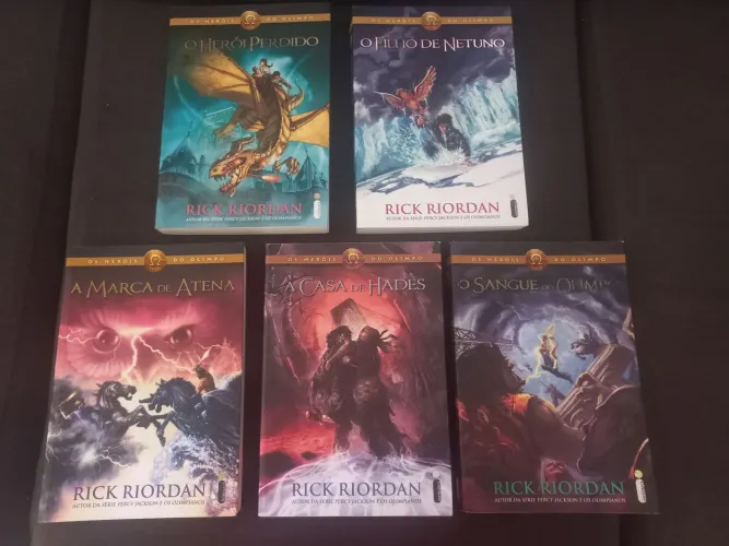 Os heróis do Olimpo (5 livros)
